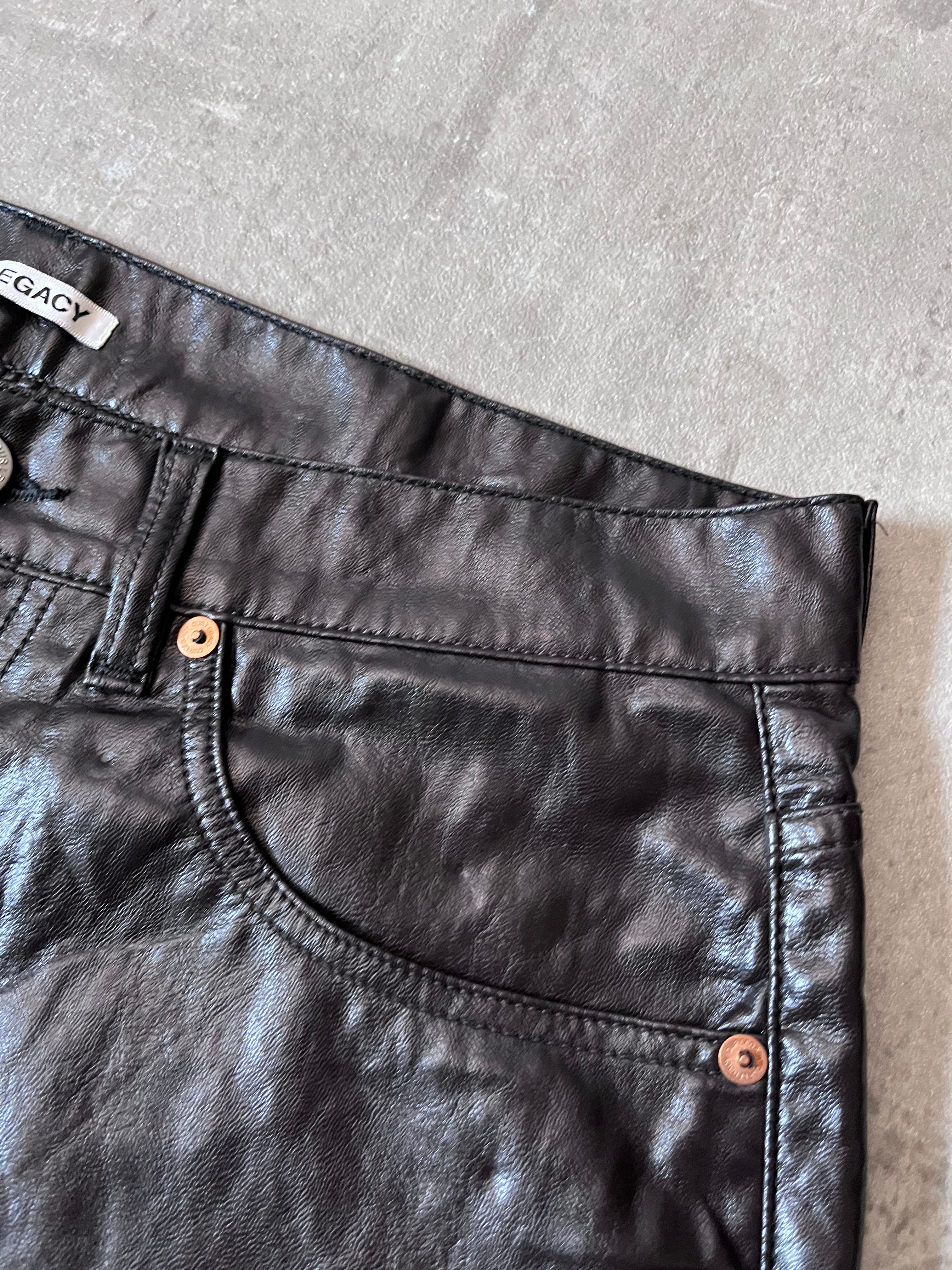 Our Legacy Extended Third Cut Polyurethane Pants Brown Men - 32