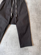 F/W 2020 Rick Owens Performa Dropped Crotch Drawstring Pants Brown Men - 30