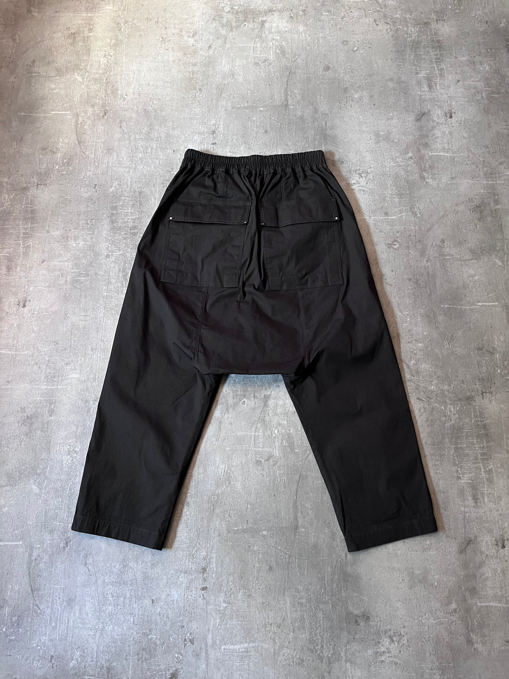 F/W 2020 Rick Owens Performa Dropped Crotch Drawstring Pants Brown Men - 30