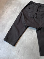 F/W 2020 Rick Owens Performa Dropped Crotch Drawstring Pants Brown Men - 30