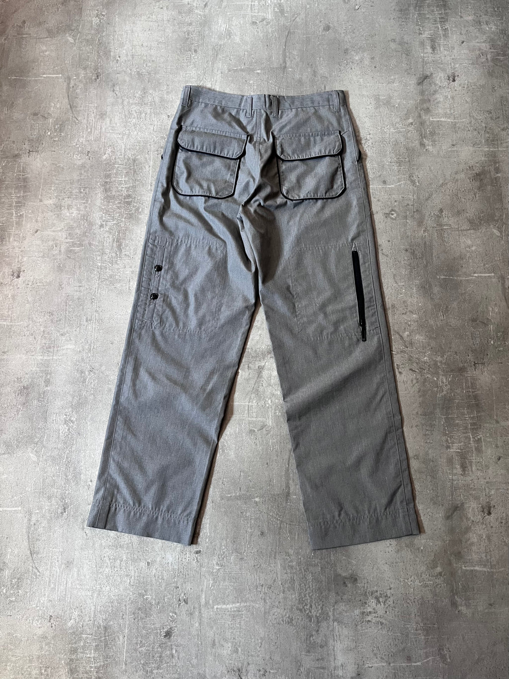 Yohji Yamamoto LQ for Men Line Technical Pants Grey Men - M