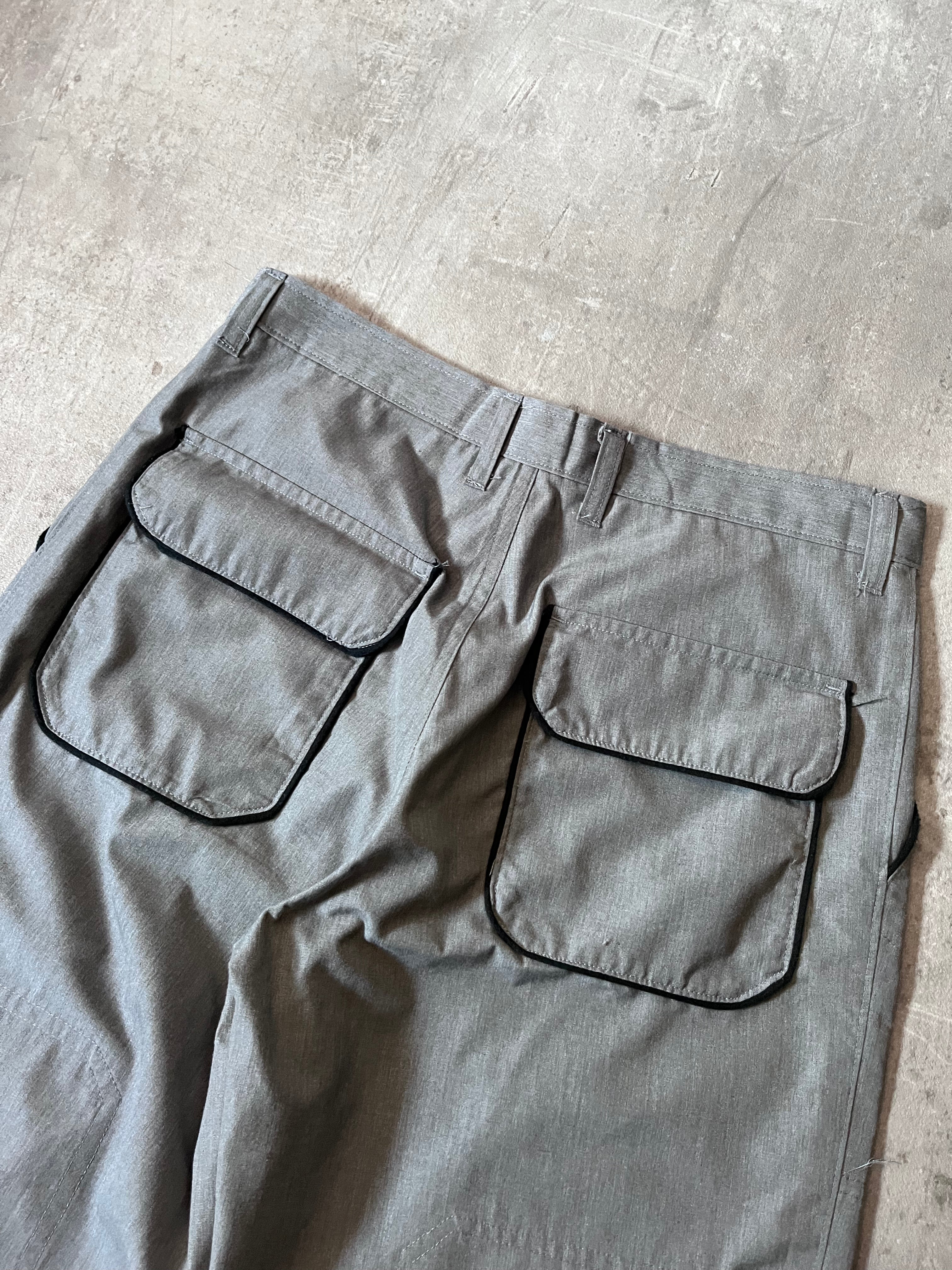 Yohji Yamamoto LQ for Men Line Technical Pants Grey Men - M