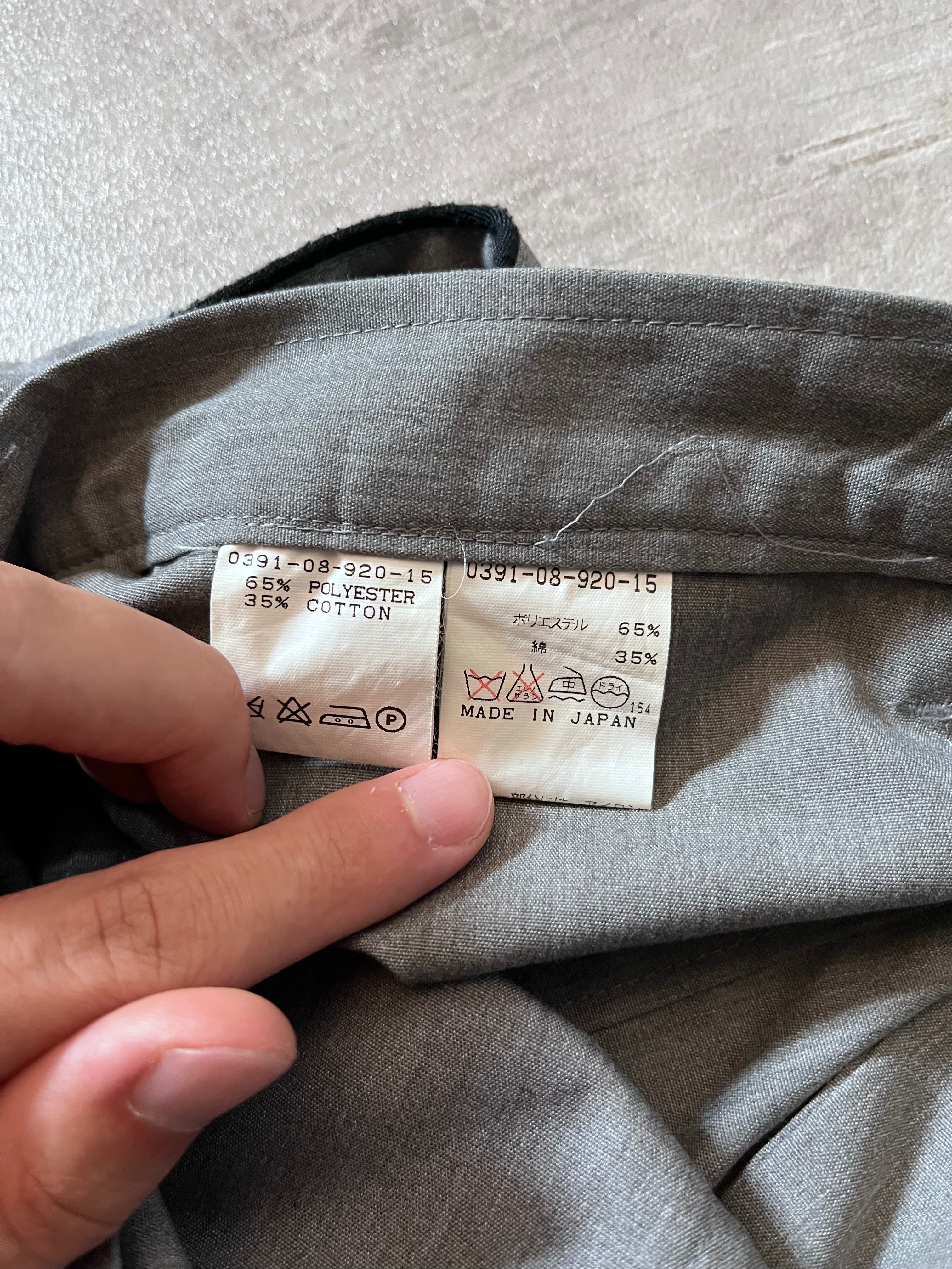 Yohji Yamamoto LQ for Men Line Technical Pants Grey Men - M