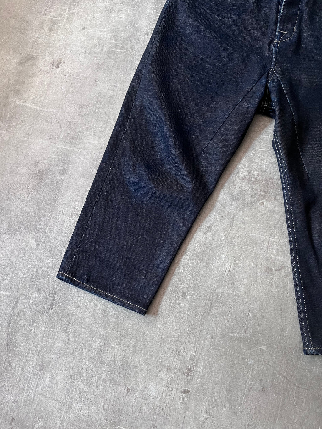 F/W 2018 Rick Owens Sisyphus Selvedge Denim Pants Navy Men - 31