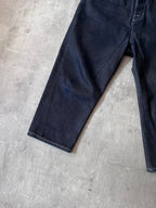 F/W 2018 Rick Owens Sisyphus Selvedge Denim Pants Navy Men - 31