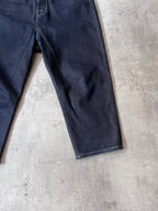 F/W 2018 Rick Owens Sisyphus Selvedge Denim Pants Navy Men - 31