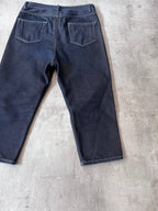 F/W 2018 Rick Owens Sisyphus Selvedge Denim Pants Navy Men - 31