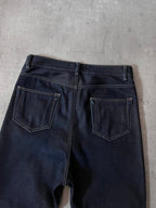 F/W 2018 Rick Owens Sisyphus Selvedge Denim Pants Navy Men - 31
