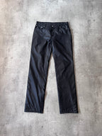 1997 Helmut Lang Padded Nylon Black Pants Men - 30