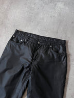 1997 Helmut Lang Padded Nylon Black Pants Men - 30