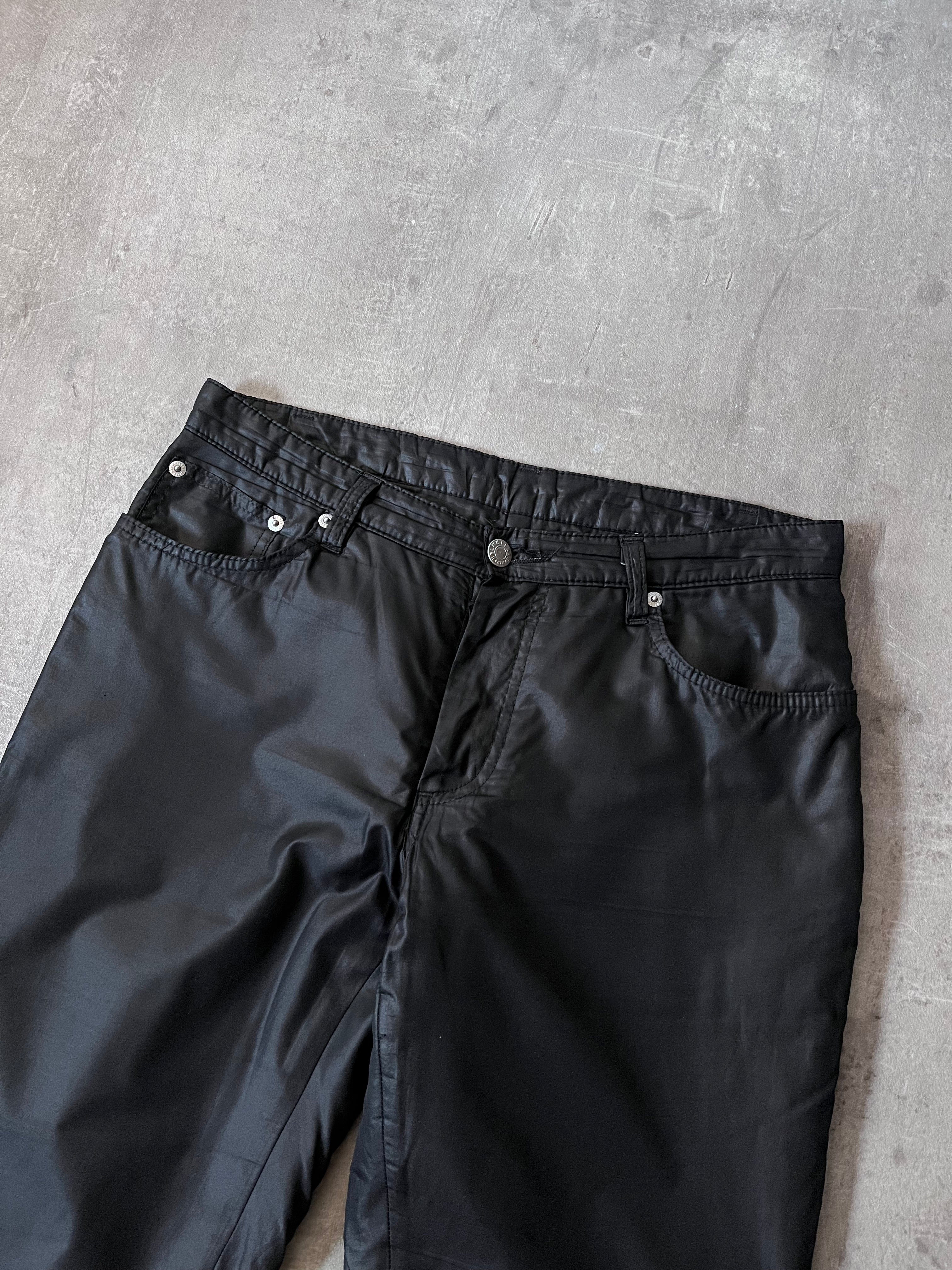 1997 Helmut Lang Padded Nylon Black Pants Men - 30
