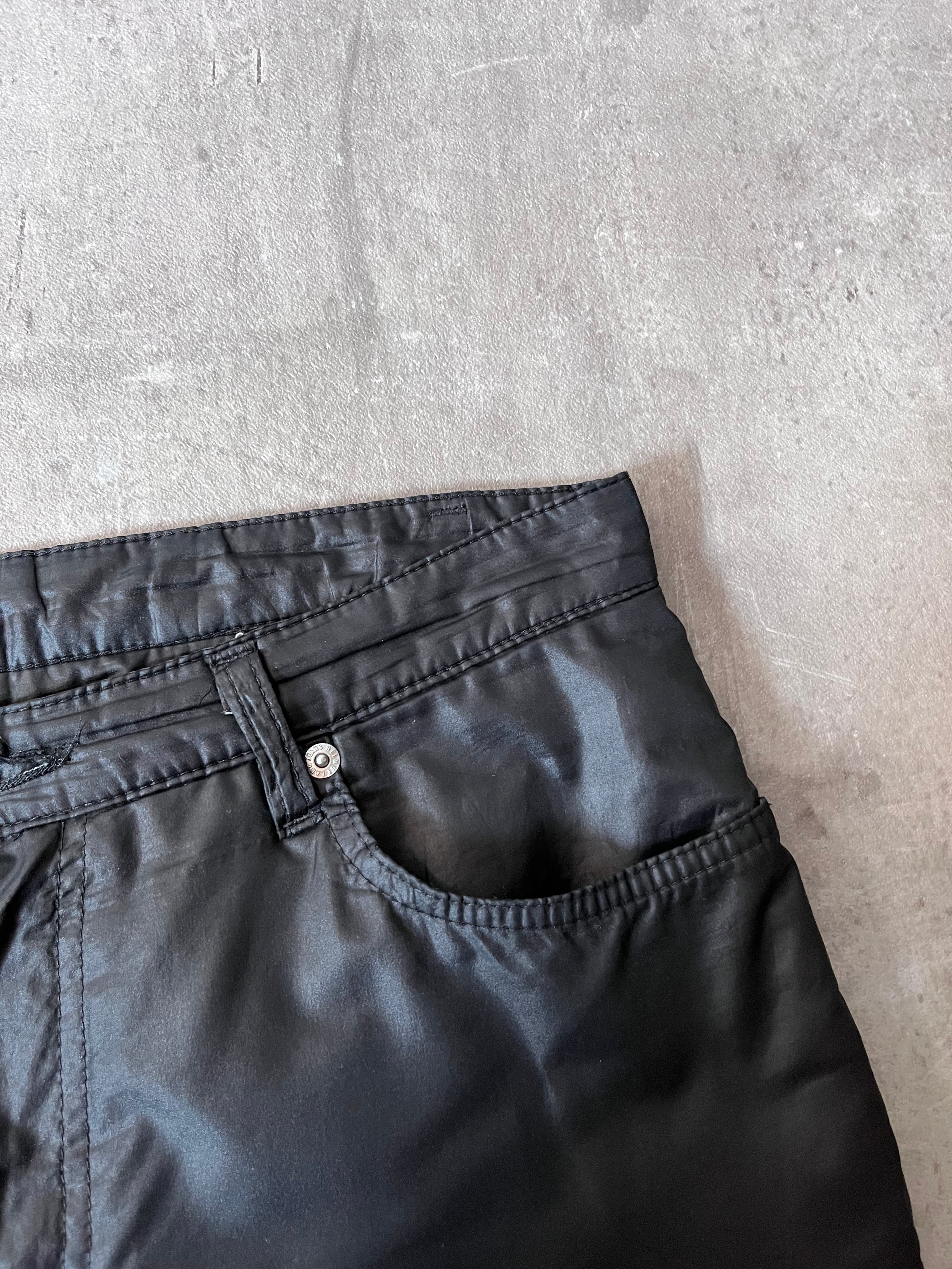 1997 Helmut Lang Padded Nylon Black Pants Men - 30