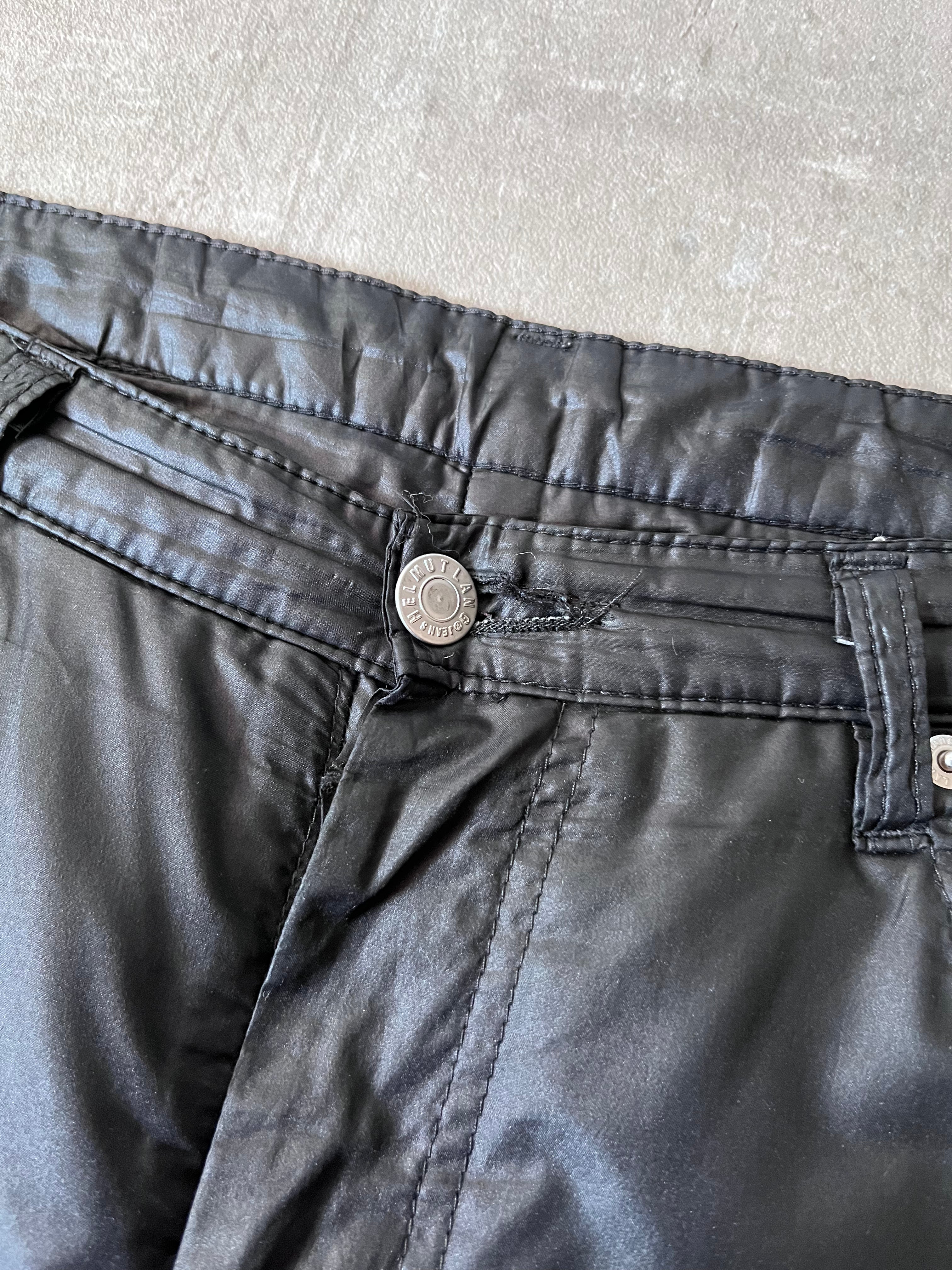 1997 Helmut Lang Padded Nylon Black Pants Men - 30