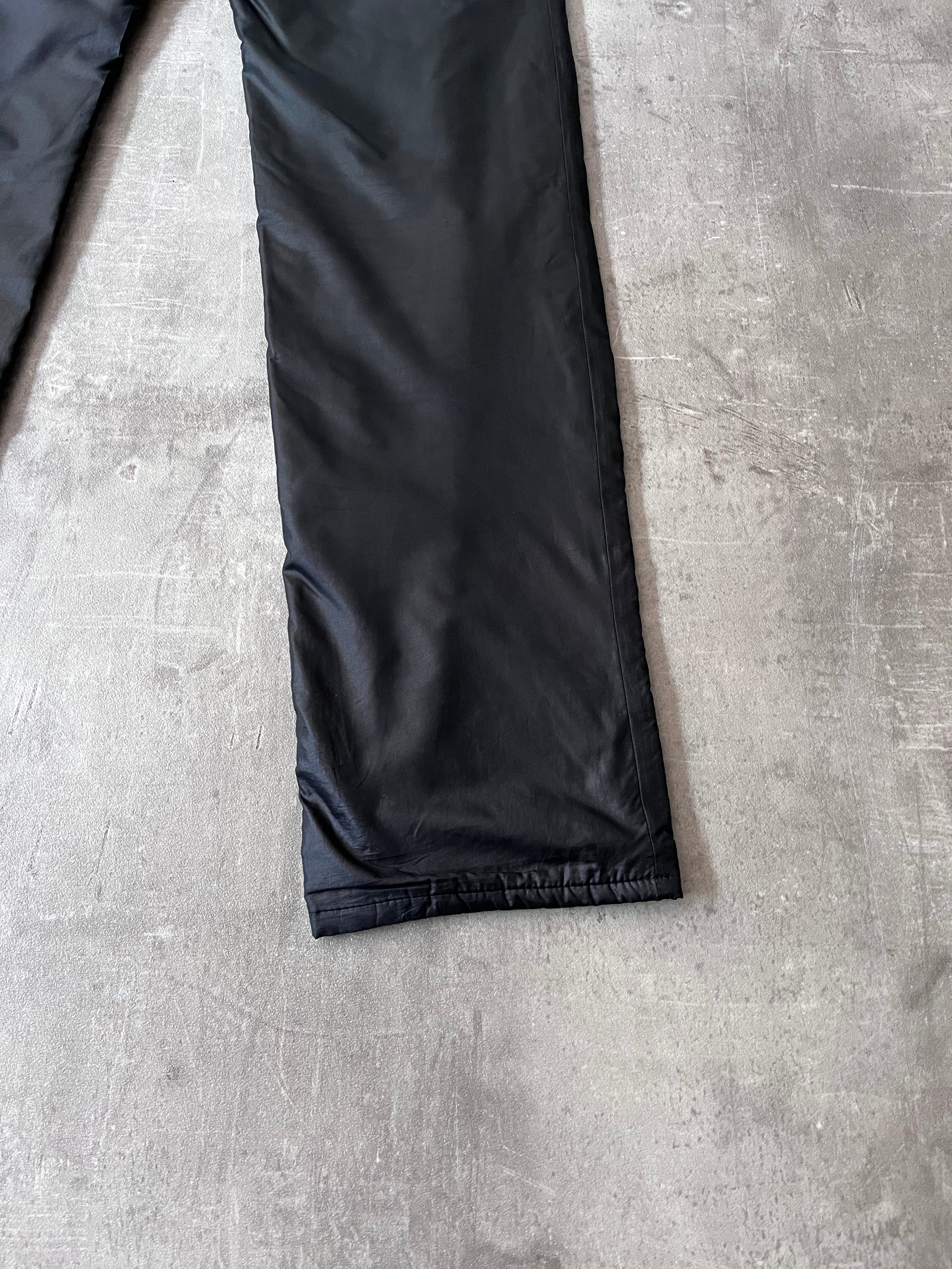 1997 Helmut Lang Padded Nylon Black Pants Men - 30