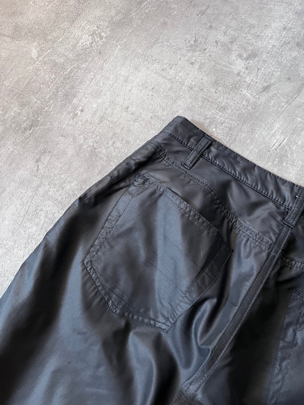 1997 Helmut Lang Padded Nylon Black Pants Men - 30