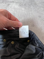 1997 Helmut Lang Padded Nylon Black Pants Men - 30