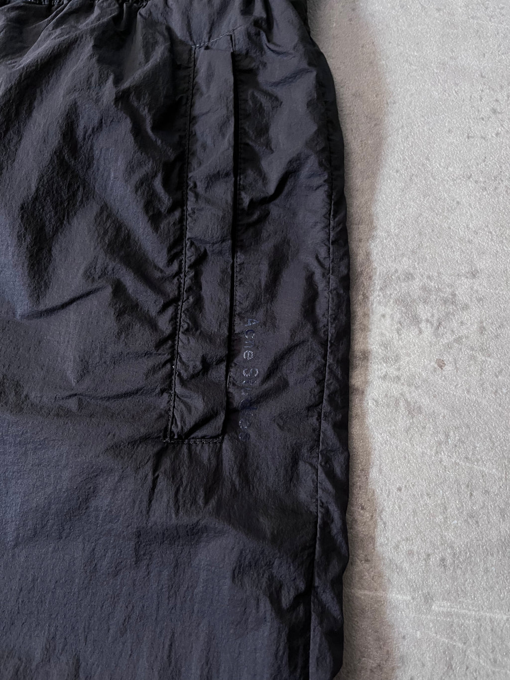 Acne Studios Nylon Track Pants Black Men - 30