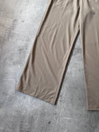 2022 Dior Runway Wool Wide Leg Pants Beige Men - 30