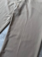 2022 Dior Runway Wool Wide Leg Pants Beige Men - 30