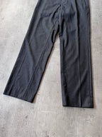 Hermes Cashmere Wool Formal Pants Grey Men - 28
