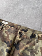 S/S 2013 Dries Van Noten Camouflage Camo Pants Green Men - 34