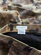 S/S 2013 Dries Van Noten Camouflage Camo Pants Green Men - 34