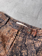 2000s Roberto Cavalli Velvet Pants Brown Women - M