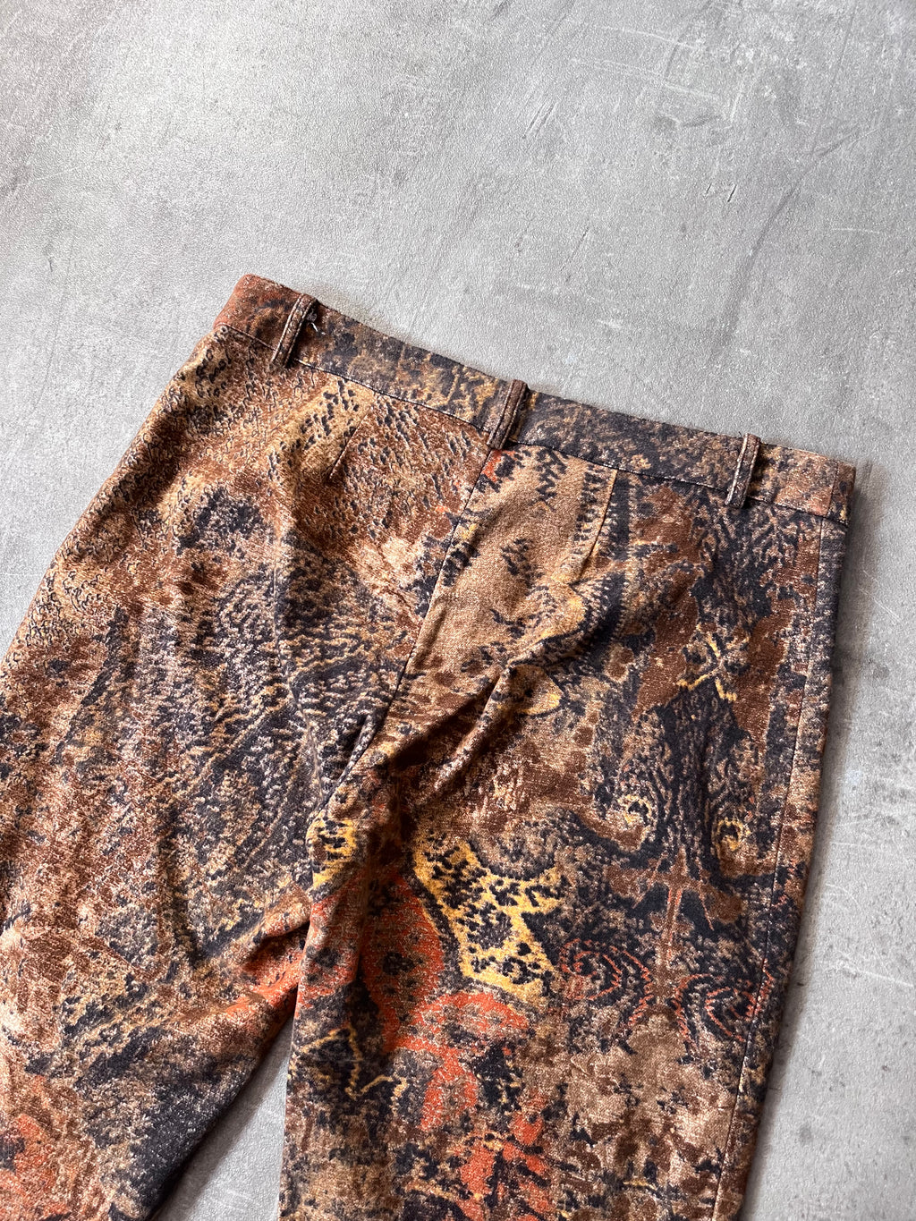 2000s Roberto Cavalli Velvet Pants Brown Women - M