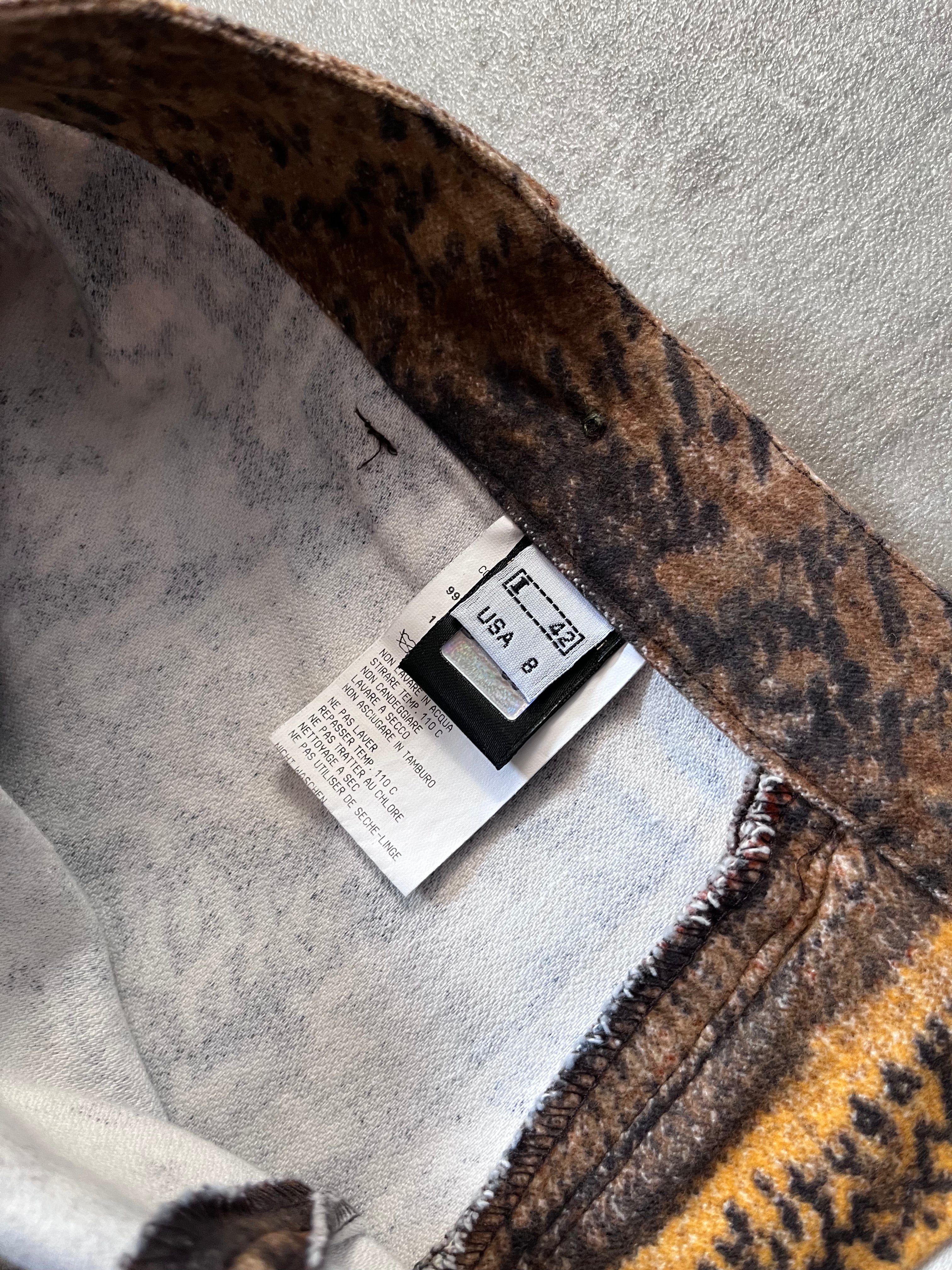 2000s Roberto Cavalli Velvet Pants Brown Women - M