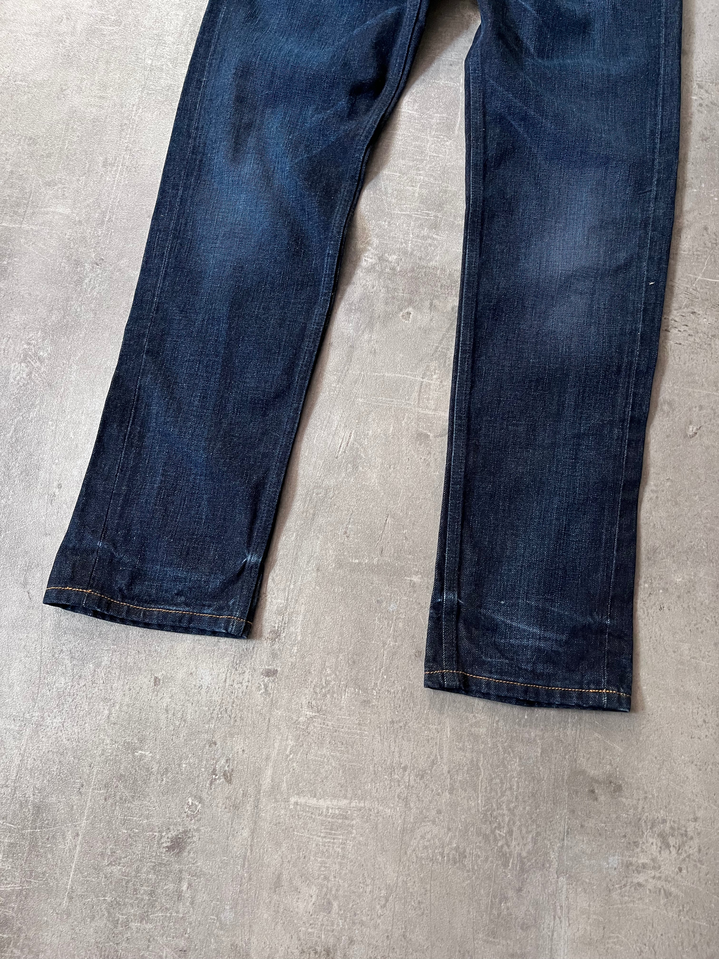 Vivienne Westwood x Lee Zippered Crotch Jeans Pants Navy Men - 30/34