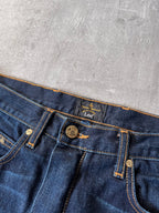 Vivienne Westwood x Lee Zippered Crotch Jeans Pants Navy Men - 30/34