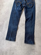 Vivienne Westwood x Lee Zippered Crotch Jeans Pants Navy Men - 30/34