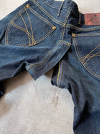 Vivienne Westwood x Lee Zippered Crotch Jeans Pants Navy Men - 30/34