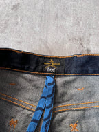Vivienne Westwood x Lee Zippered Crotch Jeans Pants Navy Men - 30/34