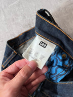 Vivienne Westwood x Lee Zippered Crotch Jeans Pants Navy Men - 30/34