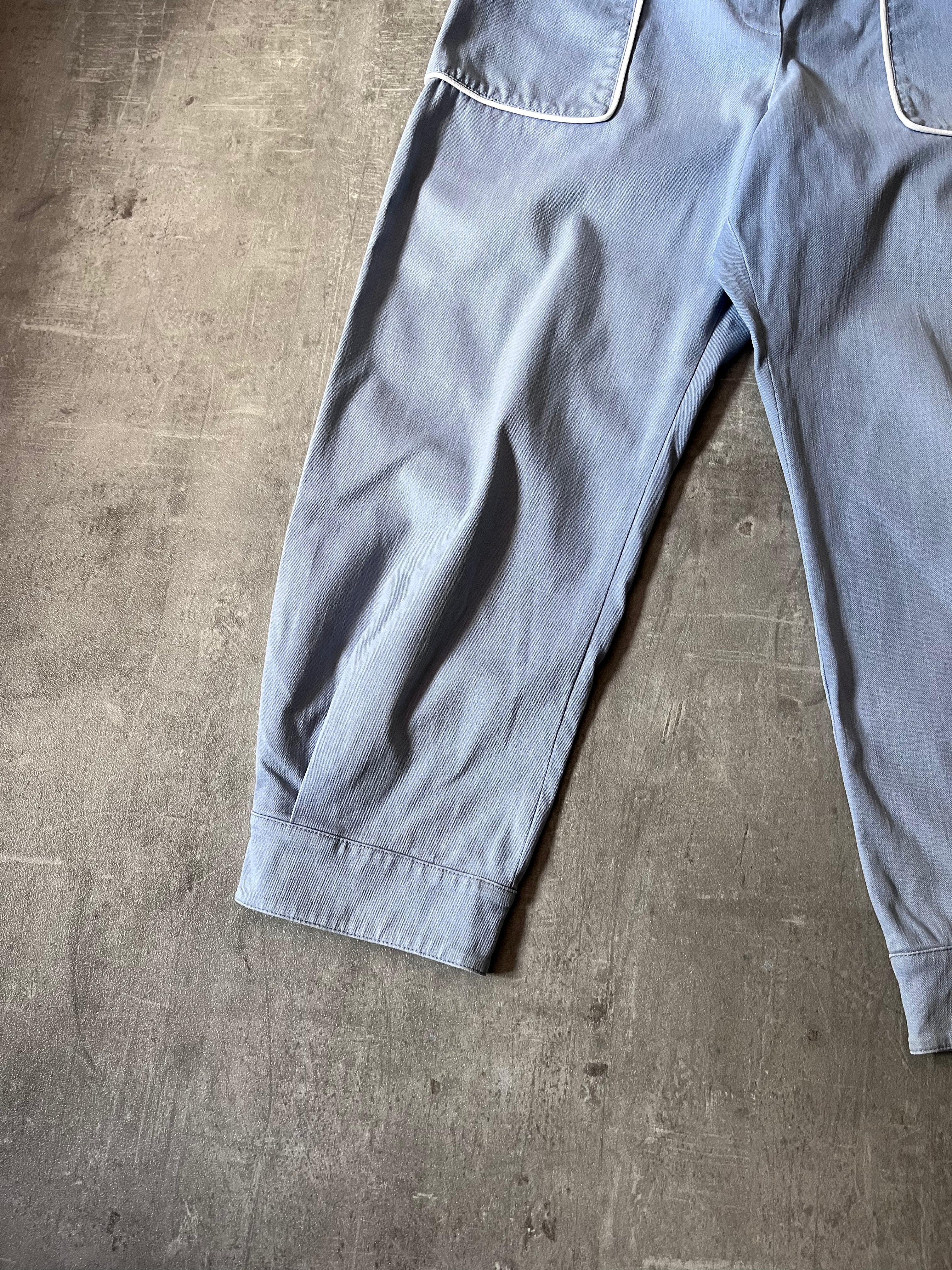 2017 Miu Miu Jeans Pants Light Blue Women - L