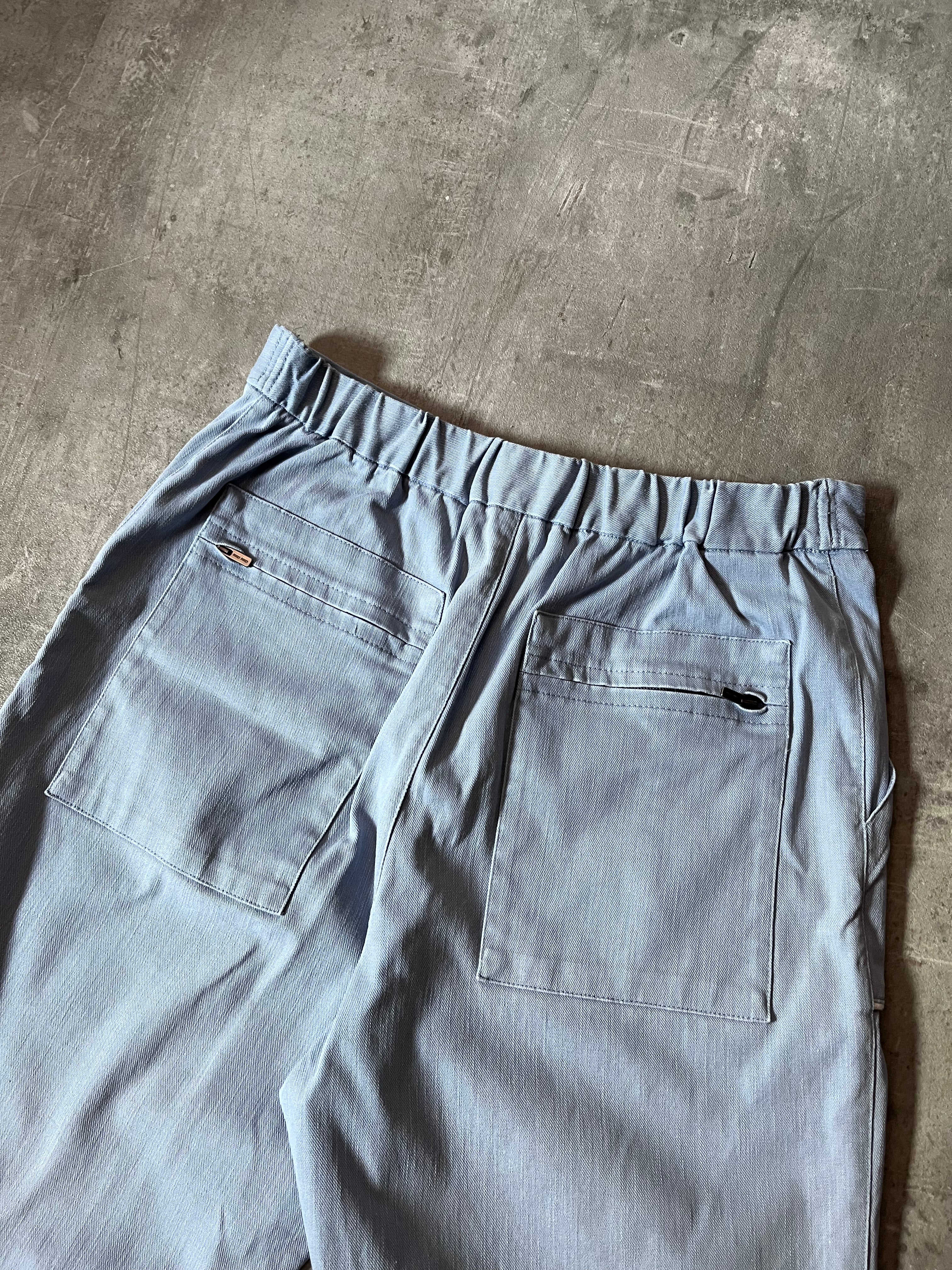 2017 Miu Miu Jeans Pants Light Blue Women - L