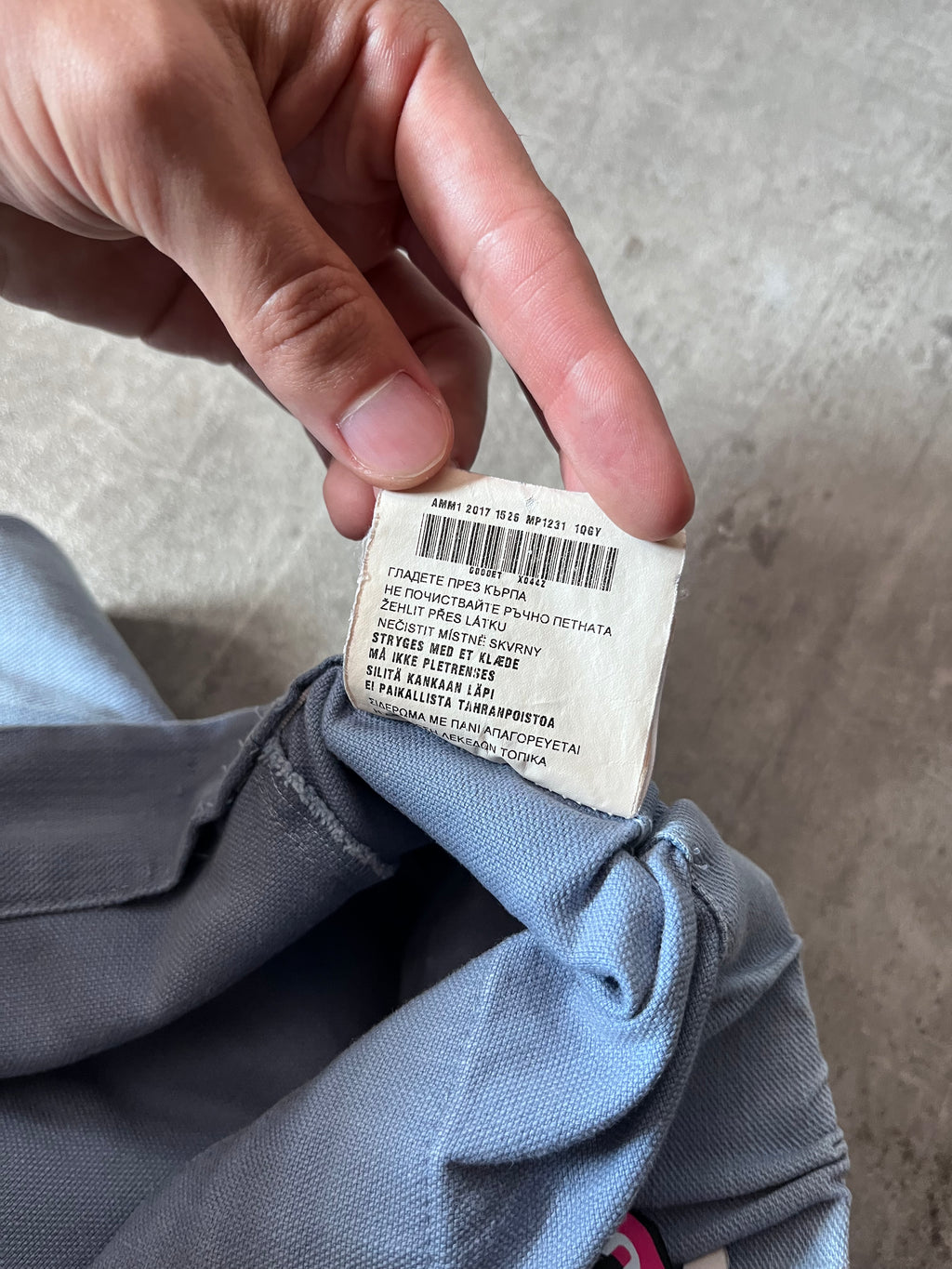 2017 Miu Miu Jeans Pants Light Blue Women - L