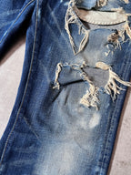 S/S 2010 Dsquared2 Distressed Jeans Pants Navy Men - 34