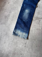 S/S 2010 Dsquared2 Distressed Jeans Pants Navy Men - 34