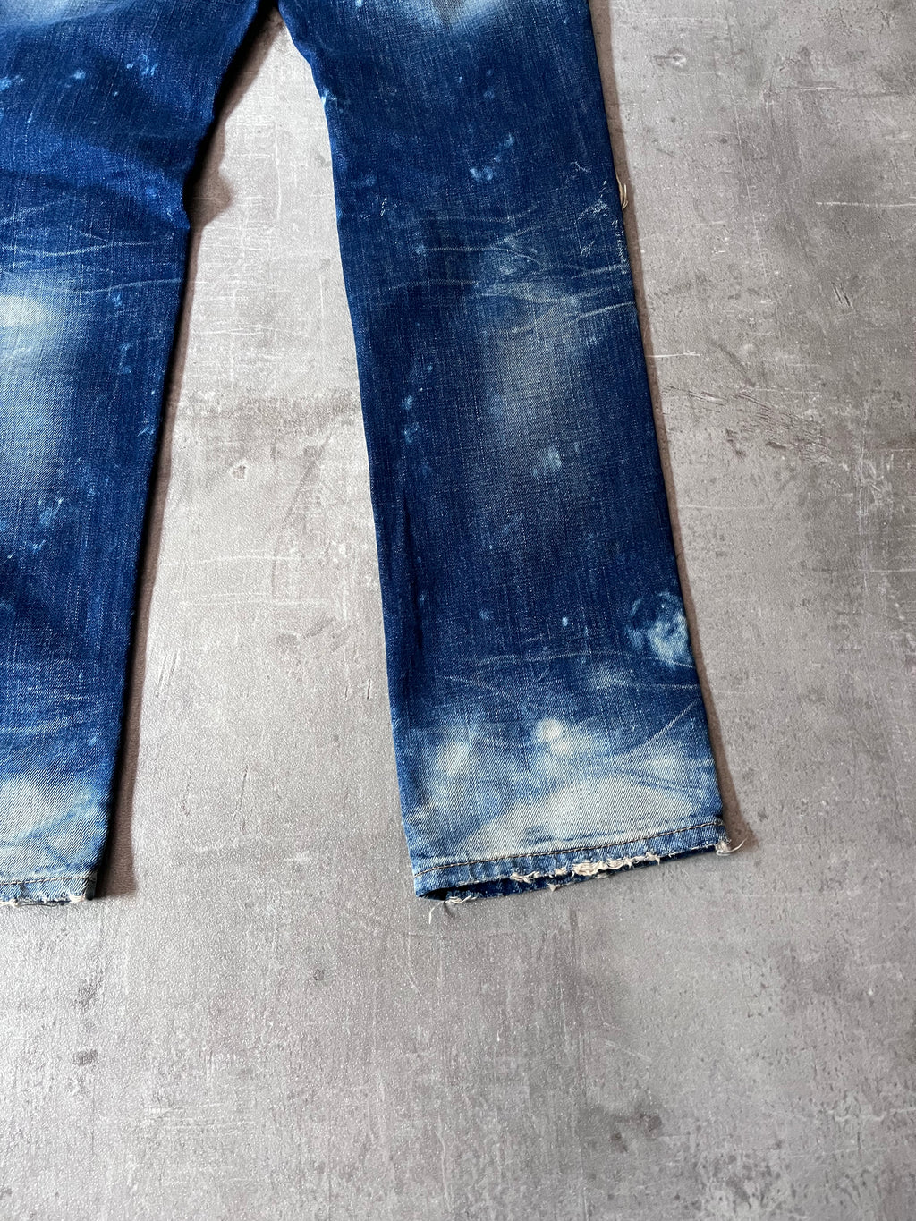 S/S 2010 Dsquared2 Distressed Jeans Pants Navy Men - 34