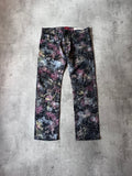 S/S 2001 Vivienne Westwood Marbles Red Label Waxed Feel Jeans Pants Multicolor Men -32