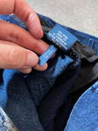 Ralph Lauren Vintage Patchwork Denim Pants Navy Men - 29