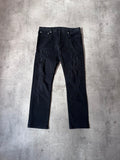 F/W 2014 Dior Homme Stitched Patchwork Jeans Pants Black Men - 32