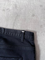 F/W 2014 Dior Homme Stitched Patchwork Jeans Pants Black Men - 32