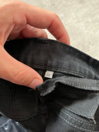 F/W 2014 Dior Homme Stitched Patchwork Jeans Pants Black Men - 32