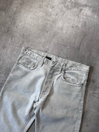 2000s Dior by Hedi Slimane Jeans Pants Grey Men - 30