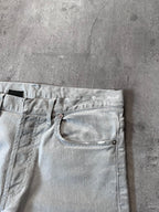 2000s Dior by Hedi Slimane Jeans Pants Grey Men - 30