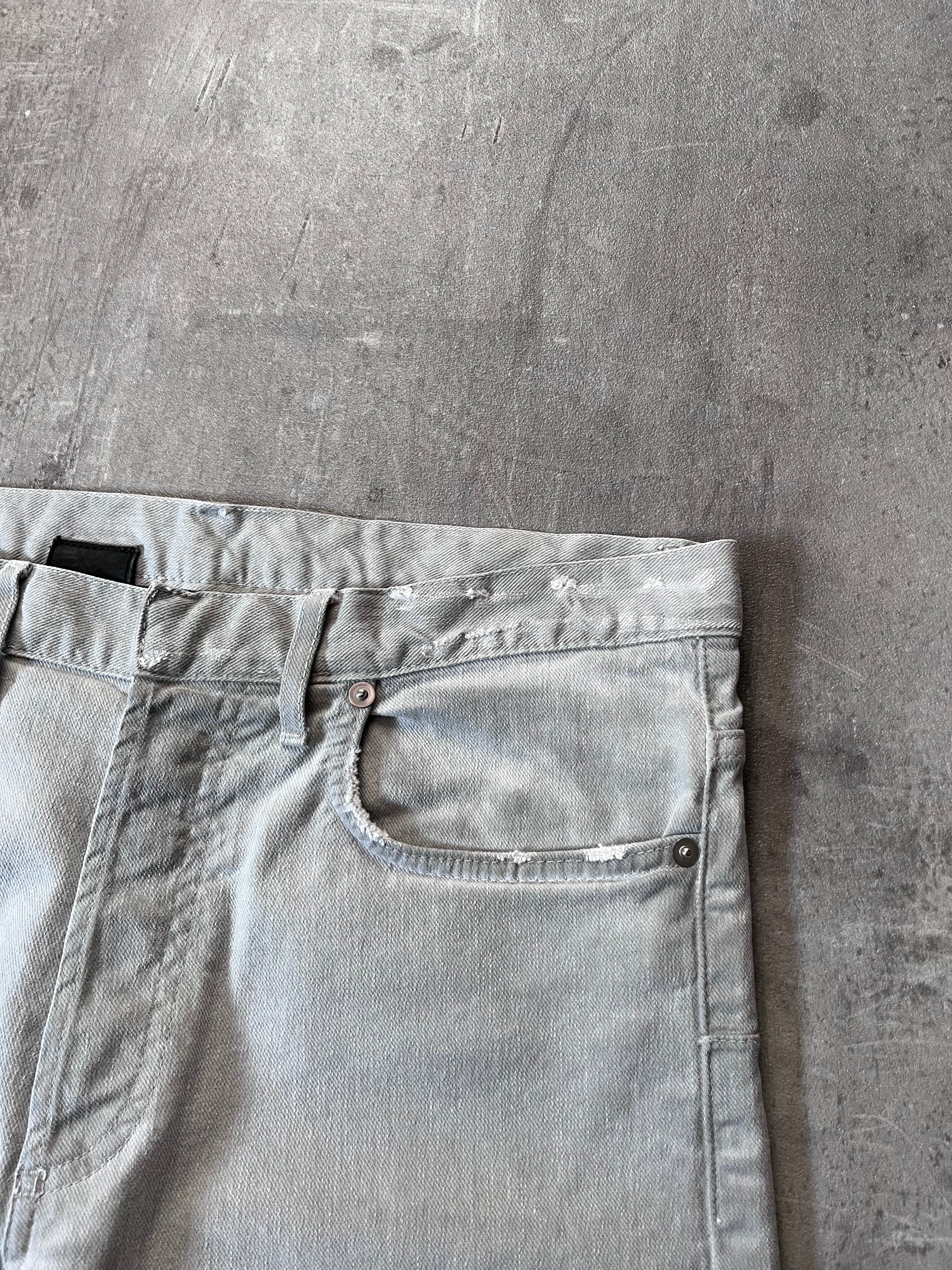 2000s Dior by Hedi Slimane Jeans Pants Grey Men - 30