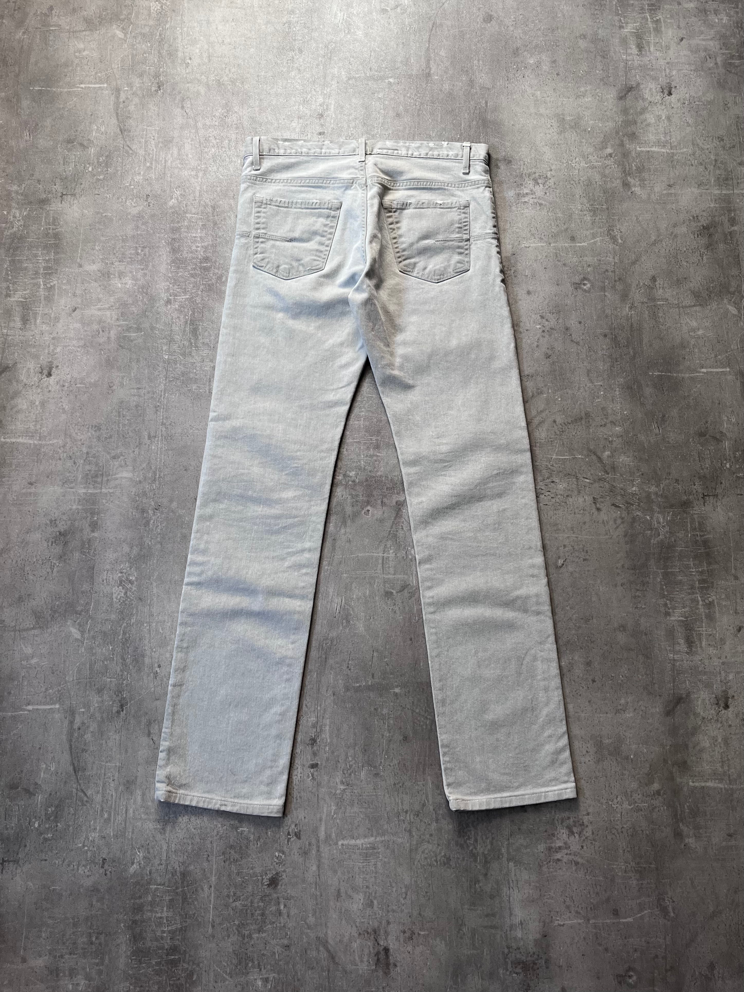 2000s Dior by Hedi Slimane Jeans Pants Grey Men - 30